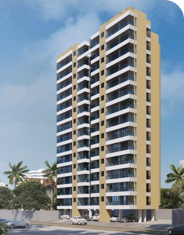 Nakshatra Tower building front view